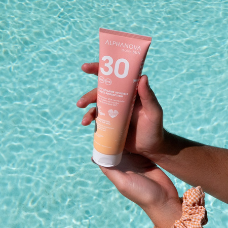Alphanova Daily Sun, Glow, mleczko do opalania SPF30, 150 ml