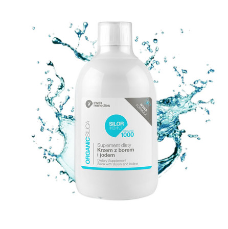 Invex Remedies Silor+B Krzem Z Borem i Jodem 500 ml