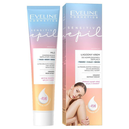 Sensitive Epil łagodny krem do kompleksowej depilacji 125ml