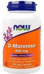 Now - D-Mannose 500mg 120 kaps