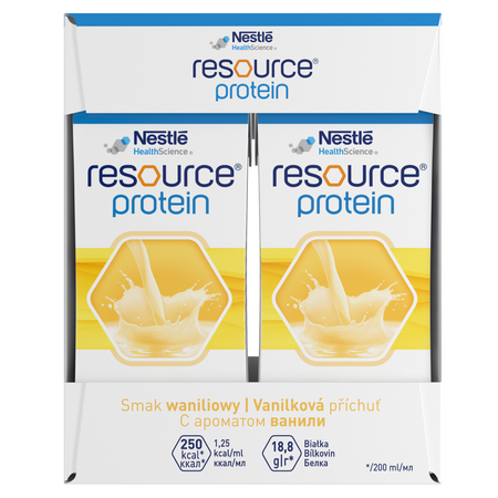 Resource Protein smak waniliowy 4 x 200 ml