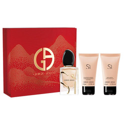 Si zestaw woda perfumowana spray 50ml + balsam do ciała 50ml + żel pod prysznic 50ml
