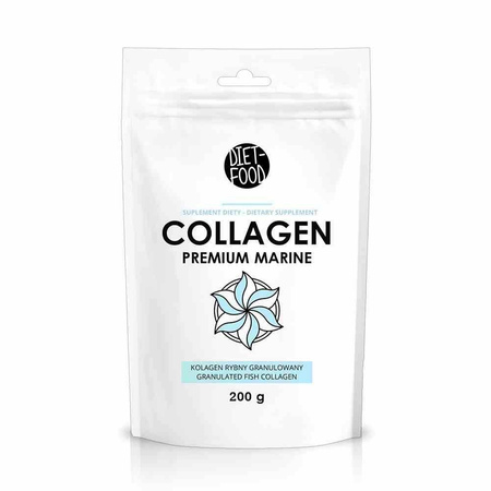 Diet Food − Kolagen rybny w proszku − 200 g