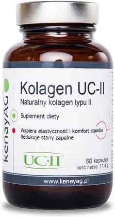 KENAY Kolagen UC-II® na wsparcie stawów, chrząstki i sprawności ruchowej 60 kaps.