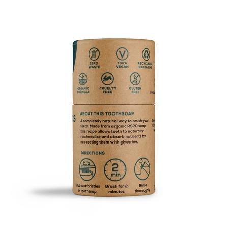 Georganics − English Peppermint, mydło do czyszczenia zębów − 60 ml