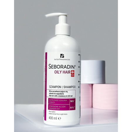 Seboradin Oily Hair szampon włosy przetłuszczające się 400ml