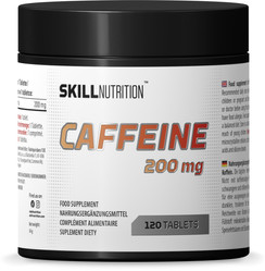 Skill Nutrition Caffeine 200 mg Kofeina na wsparcie koncentracji i energii 120 tabl.