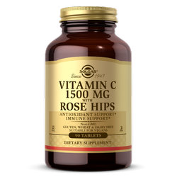 Solgar Vitamin C 1500 mg with Rose Hips (90 tabl.)