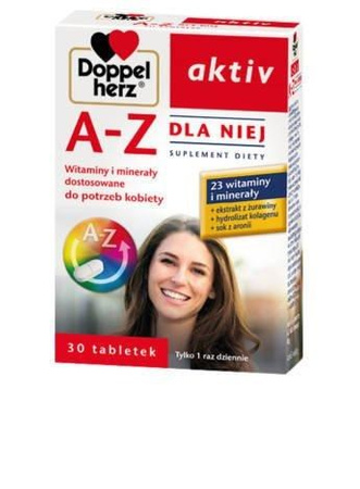 Doppelherz aktiv A-Z Dla Niej 30 tabletek