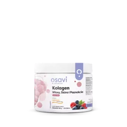 Osavi Kolagen (Włosy, Skóra i Paznokcie), Owoce Leśne - 150g