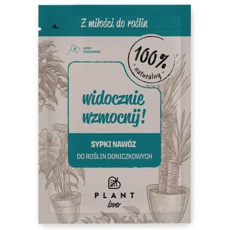 Plant Lover Widocznie wzmocnij 40g - 100% organiczny naturalny nawóz do roślin doniczkowych