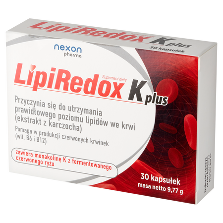 Nexon Lipiredox K Plus 30 kaps.