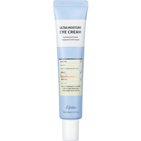 Ultra Moisture Eye Cream głęboko nawilżający krem pod oczy z kwasem hialuronowym 40ml