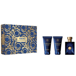 Pour Homme Dylan Blue zestaw woda toaletowa spray 50ml + żel pod prysznic 50ml + balsam po goleniu 50ml