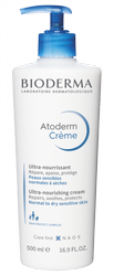 Bioderma − Atoderm Crème, krem ultranawilżający − 500 ml