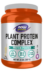 Now Foods Plant Protein Complex odżywka białkowa wegan 907 g smak wanilia