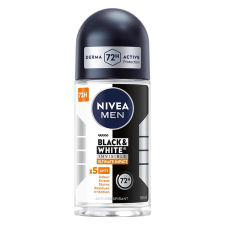 Men Black&White Invisible antyperspirant w kulce 