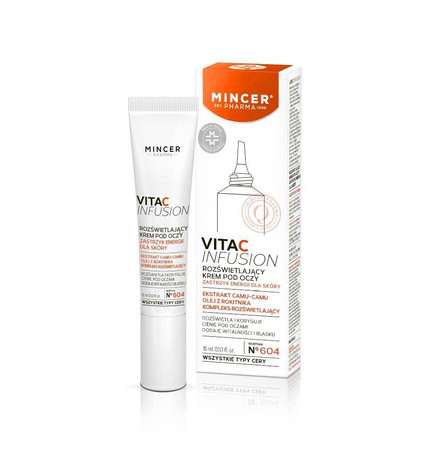 Vita C Infusion rozświetlający krem pod oczy No.604 15ml