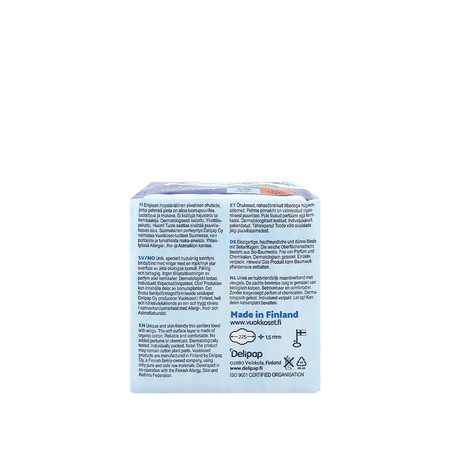 Vuokkoset, Cotton Normal Wings, Podpaski ze skrzydełkami, 12 szt.