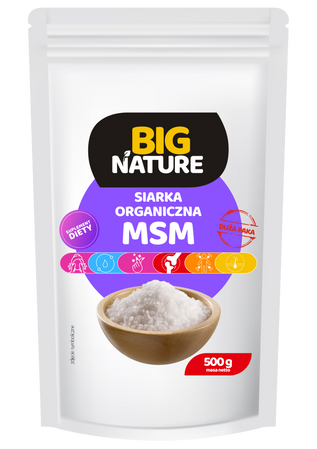Big Nature MSM Siarka Organiczna 500g