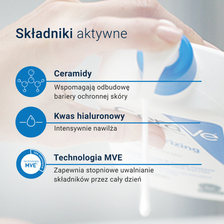 CeraVe - nawilżająca emulsja dla skóry suchej i bardzo suchej, 473 ml