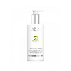 Acne-Stop Cleansing Antibacterial Lotion oczyszczające mleczko antybakteryjne z zieloną herbatą 300ml