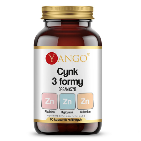 YANGO Cynk 3 formy 90 kaps.