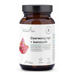 Aura Herbals Czerwony Ryż + Karczoch 60 k