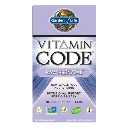 Garden of Life Vitamin Code RAW Prenatal 180 kaps.
