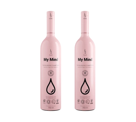 Zestaw: 2x DuoLife - My Mind, suplement na koncentrację w płynie - 750ml