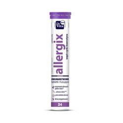 Allergix o smaku cytrynowym 24 tabletki musujące