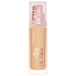 Lifter Plump &amp; Glow podkład rozświetlający 118 30ml