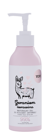 Yope - Naturalny żel do higieny intymnej Geranium i Żurawina 300ml