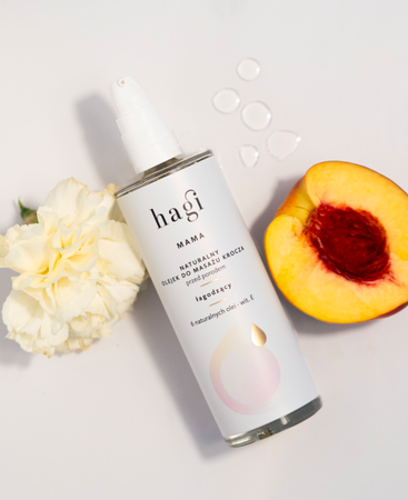 Hagi Mama - Naturalny olejek do masażu krocza 100ml