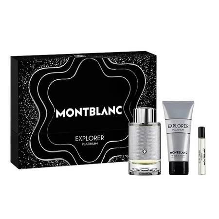 Explorer Platinum zestaw woda perfumowana spray 100ml + miniatura wody perfumowanej 7.5ml + żel pod prysznic 100ml