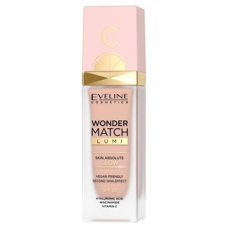 Eveline Wonder Match Lumi Podkład rozświetlający nr 10 Vanilla 30ml