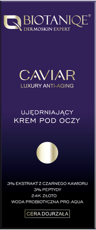 Biotaniqe - Caviar, Ujędrniający Krem pod Oczy, Cera dojrzała - 15ml