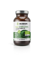 Big Nature Spirulina+Chlorella BIO 200 tabl.