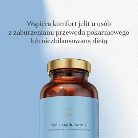 MyBetsPharm Maślan Sodu Forte+ suplement  wspierającu układ pokarmowy 90 kaps