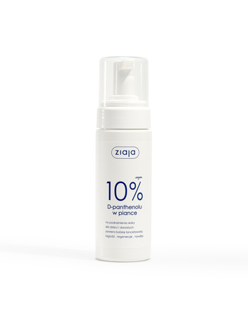 Ziaja, 10% D-panthenolu w piance 150ml