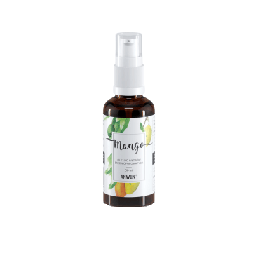 Anwen - Olej do włosów średnioporowatych. Mango - 50 ml