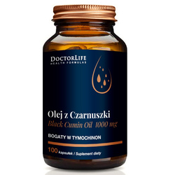 Black Cumin Oil olej z czarnuszki 1000mg - 100 kaps.