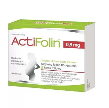 ActiFolin 0,8 mg 90 tabletek