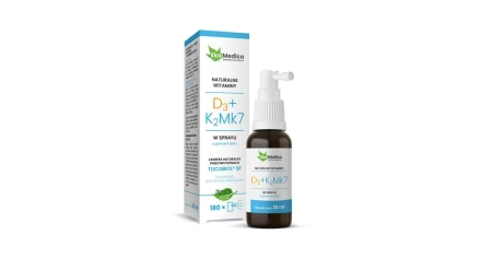 EkaMedica Witaminy D3+K2Mk7 spray 30 ml