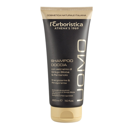 l'Erboristica - Żel pod prysznic i szampon energetyzująco-orzeźwiający 2w1 200ml
