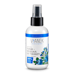 Vianek, Nawilżający tonik-mgiełka do twarzy, 150 ml