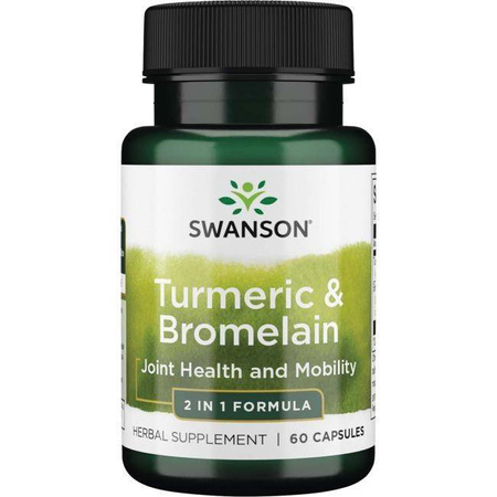 Full Spectrum Turmeric & Bromelain (60 kaps.)