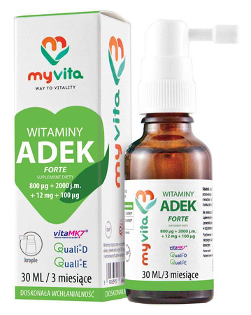 Myvita Witaminy Adek 30 ML Odporność