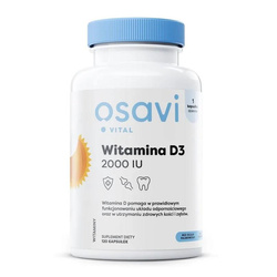 Osavi Witamina D3 2000IU suplement diety 120 kaps.