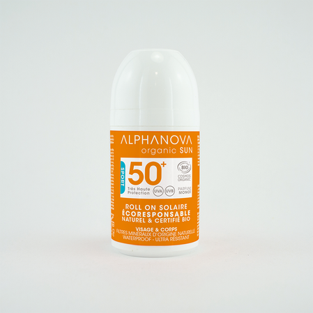 Alphanova Sun Bio, Krem Przeciwsłoneczny w kulce, filtr SPF50+, EXTREME SPORT